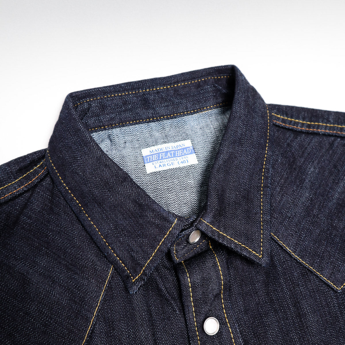 FN-SDW-002L 10oz Denim Western Shirt