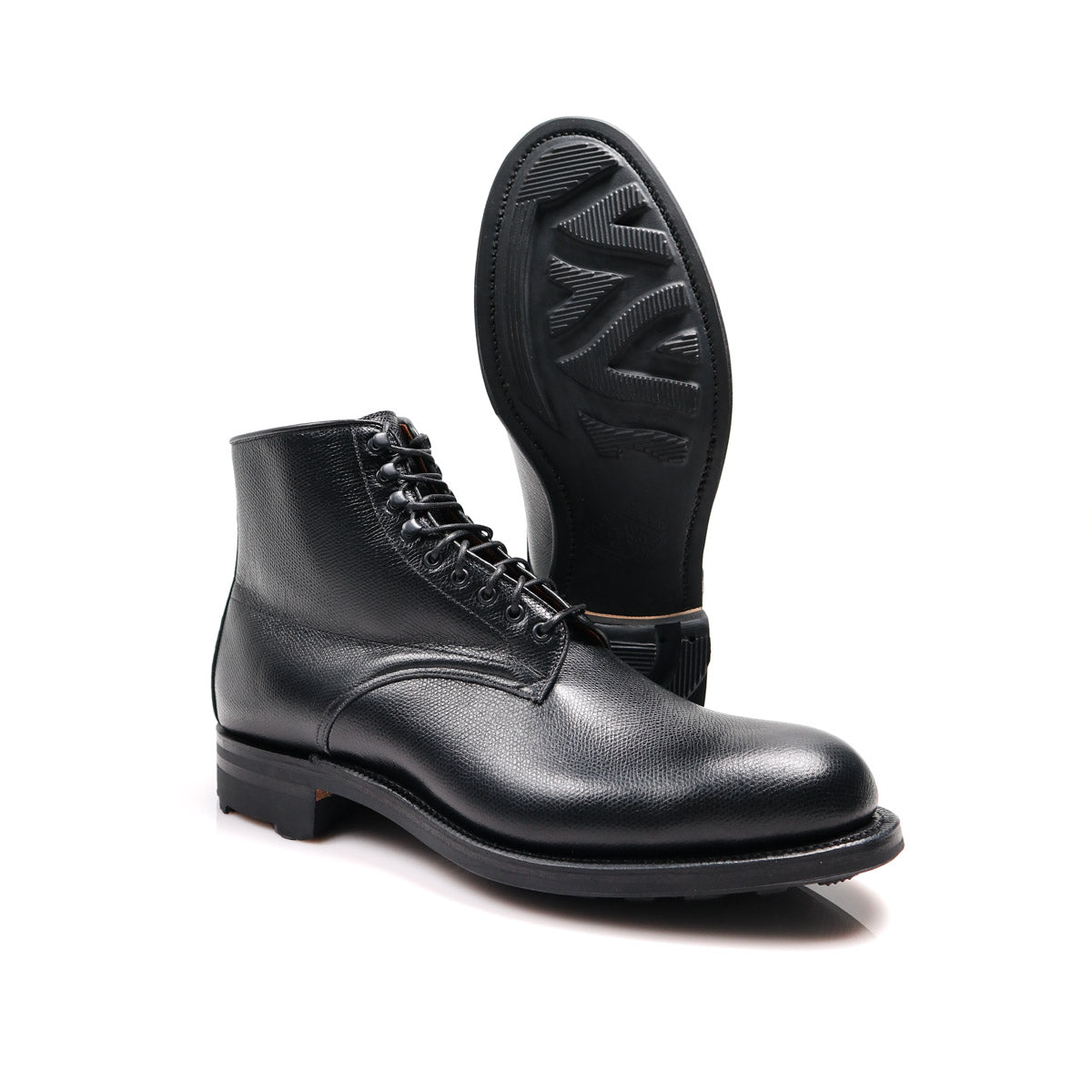 Navvy Boot 1940 Alpine Calf Black