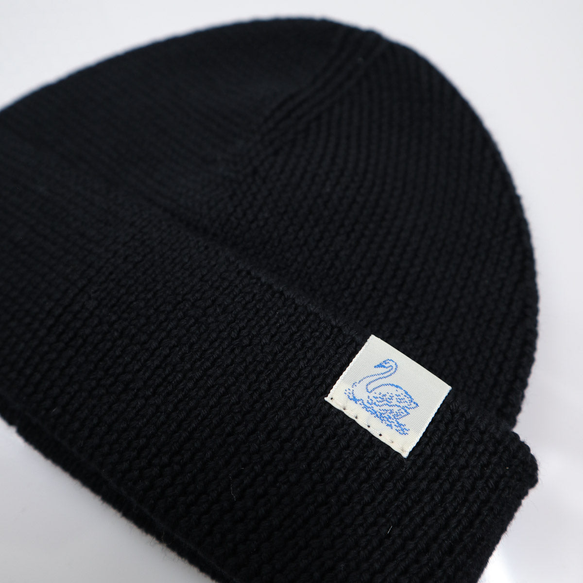 Merino Wool Watch Cap Modern Fit Deep Black