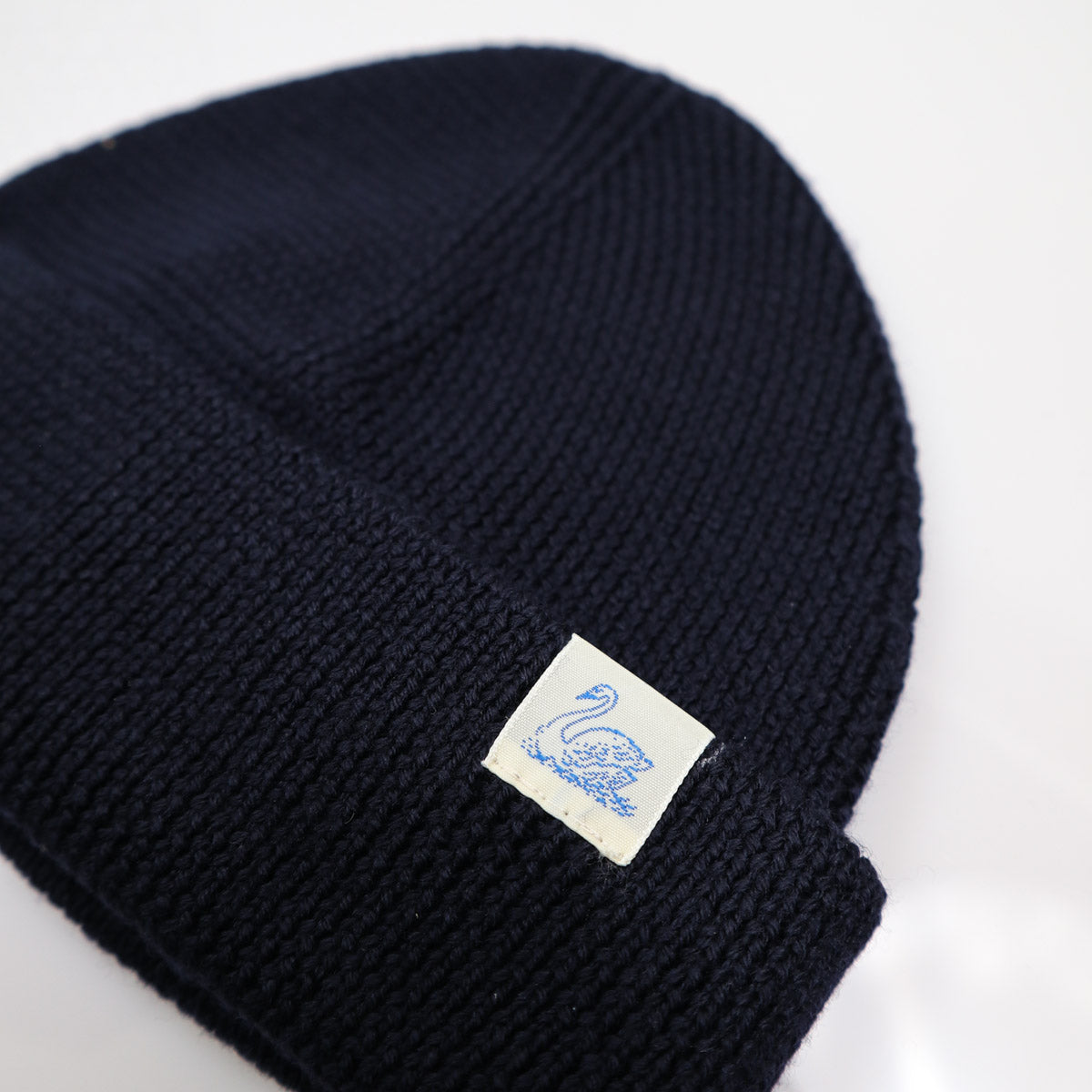 Merino Wool Watch Cap Dark Navy