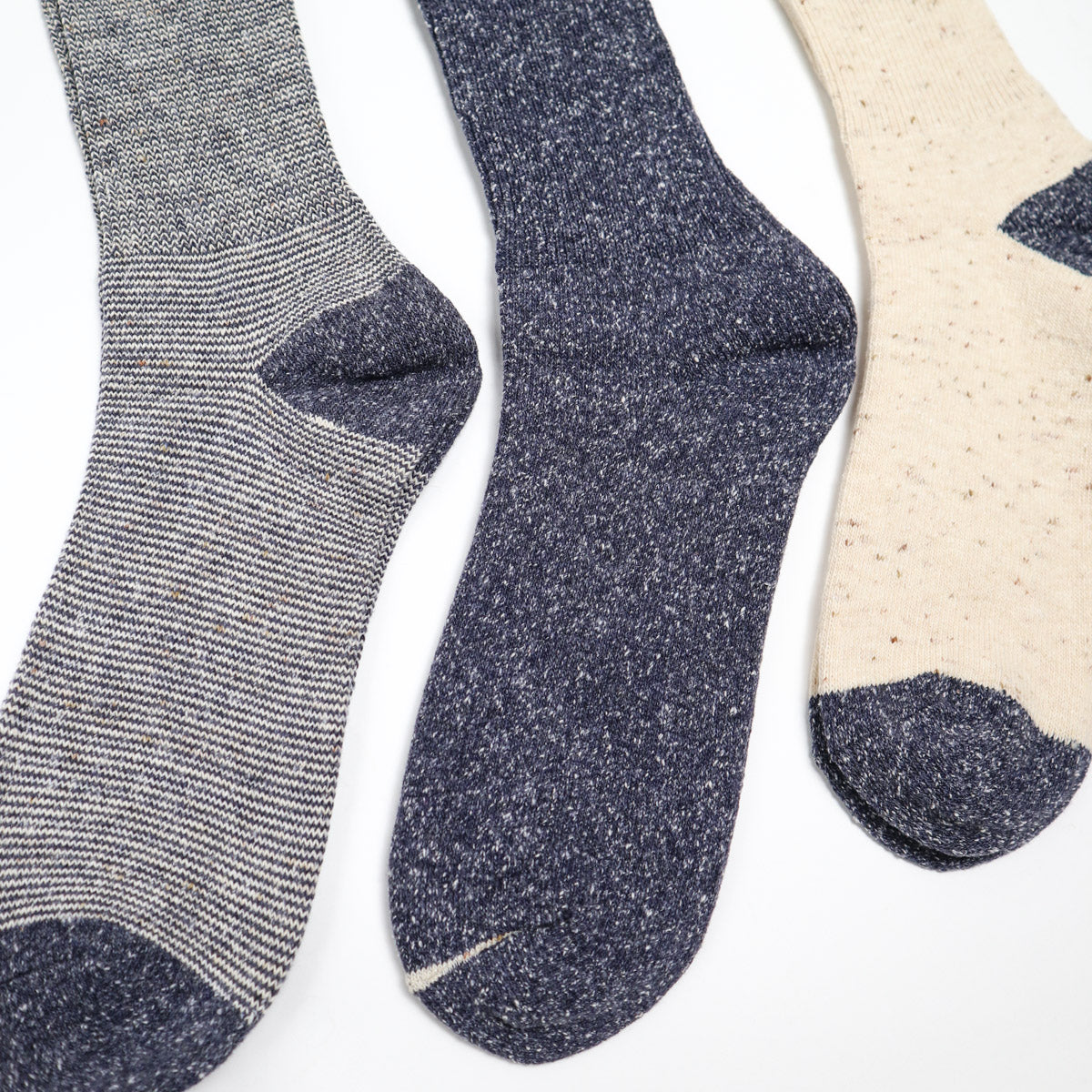 Anonymousism Nep Amerib Crew 3Pack Sock Navy