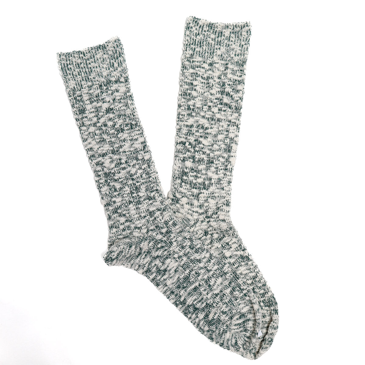 Anonymousism Light Slub Crew Sock Moss