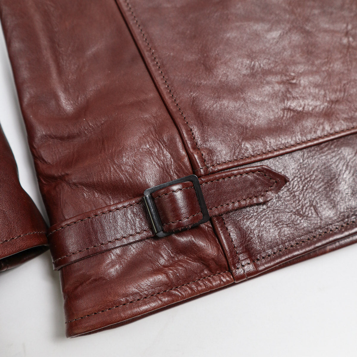Brooklyn Clothing X Simmons Bilt Tail Gunner Japanese Horsehide Chocolate Brown