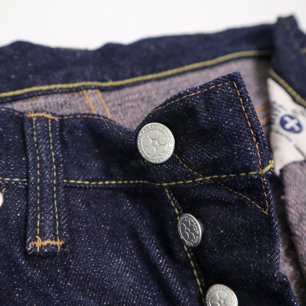 S500AX-Sakura 18oz AI+ Sakura Selvedge Denim Regular Straight Natural Indigo