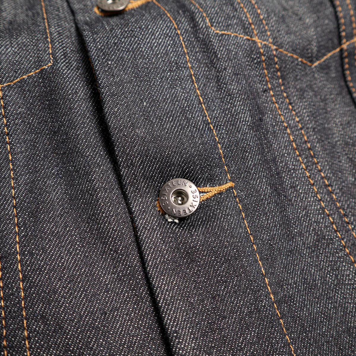 DJ-100x Type 3s Denim Jacket Indigo Selvedge