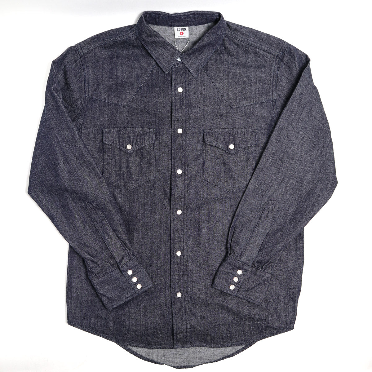 KST069-00 Western Shirt 8oz Indigo Denim
