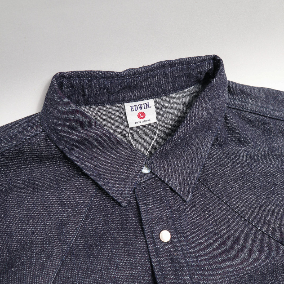 KST069-00 Western Shirt 8oz Indigo Denim