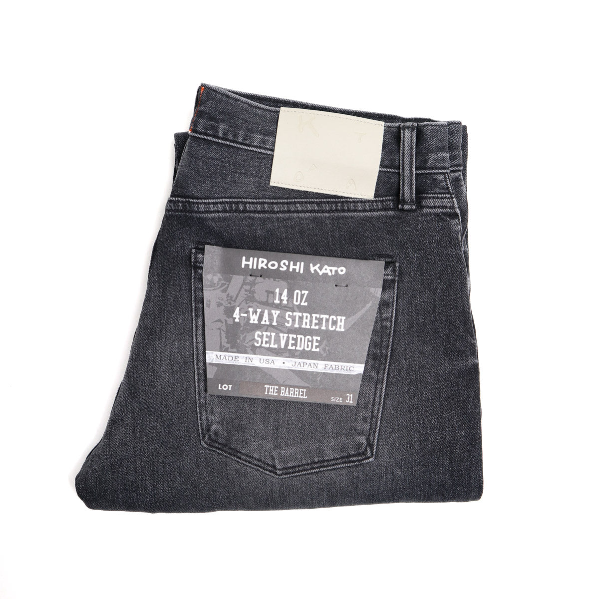 The Barrel Classic Straight 14oz Rick Selvedge Denim