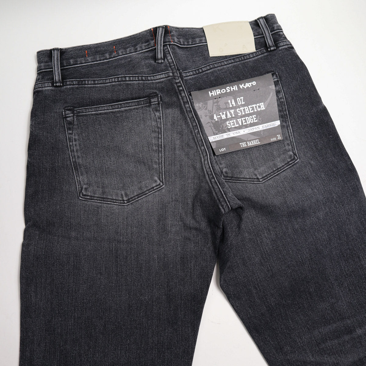 The Barrel Classic Straight 14oz Rick Selvedge Denim