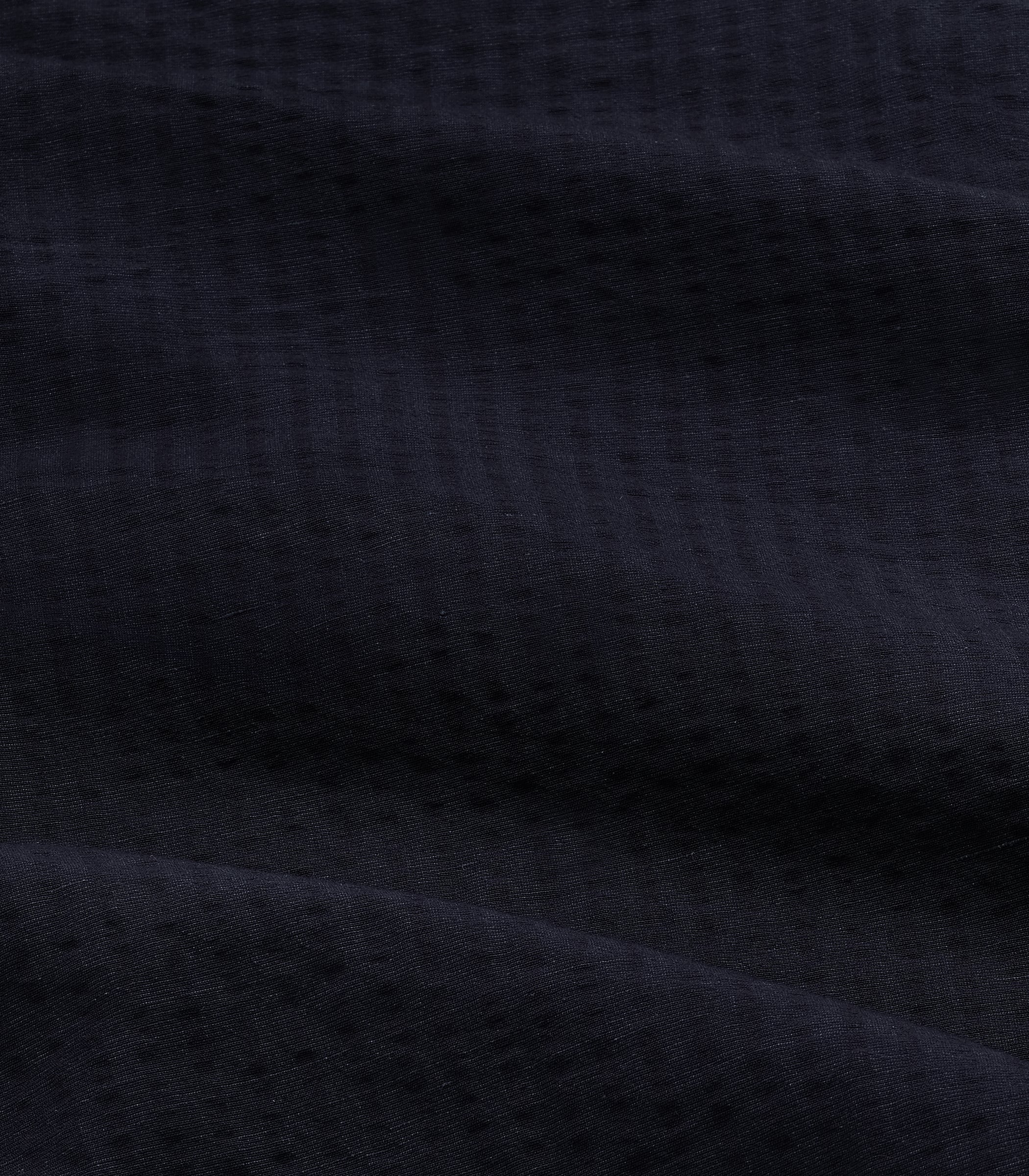 Jones Cotton & Linen Shirt Navy