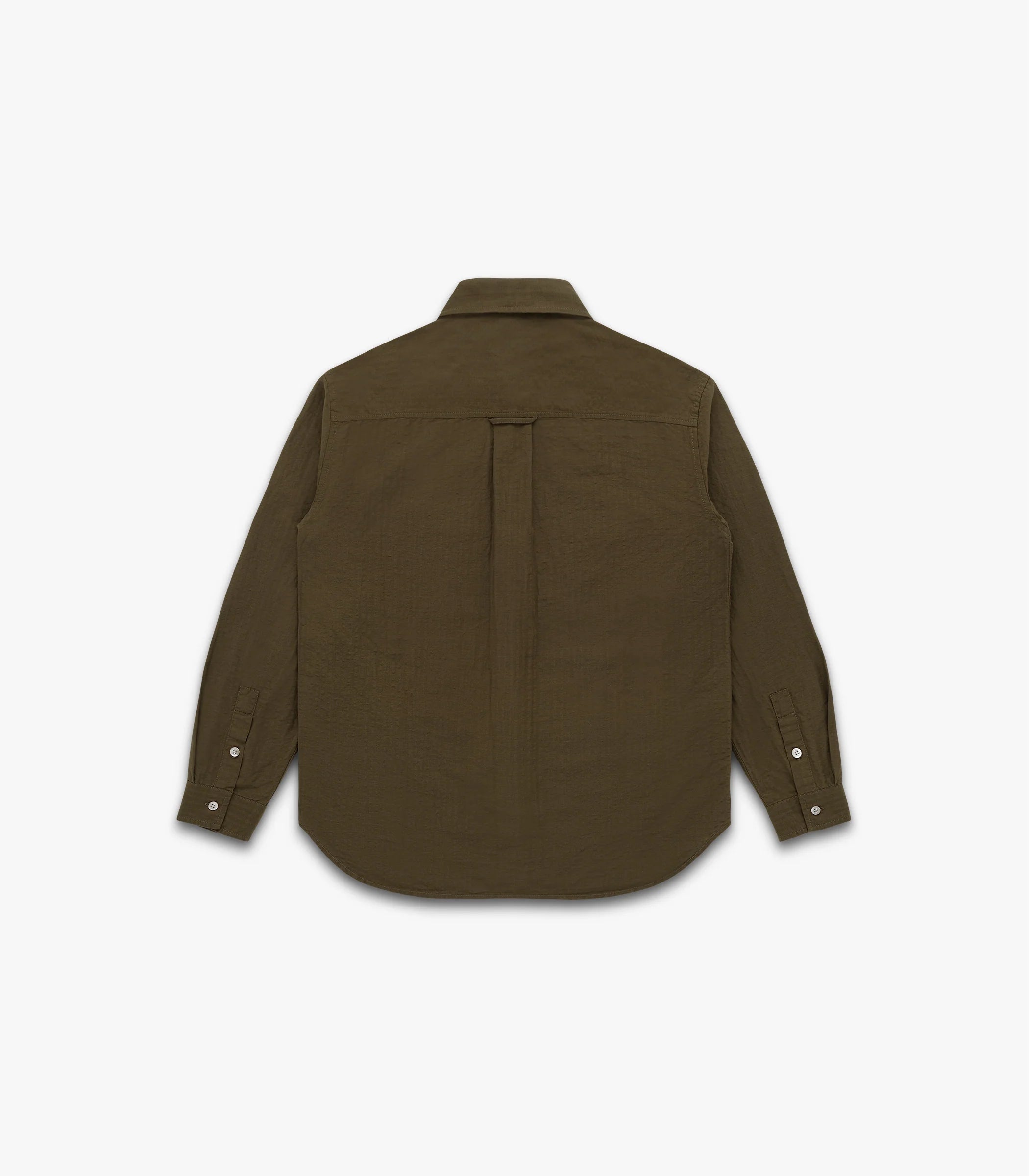 Jones Cotton & Linen Shirt Olive