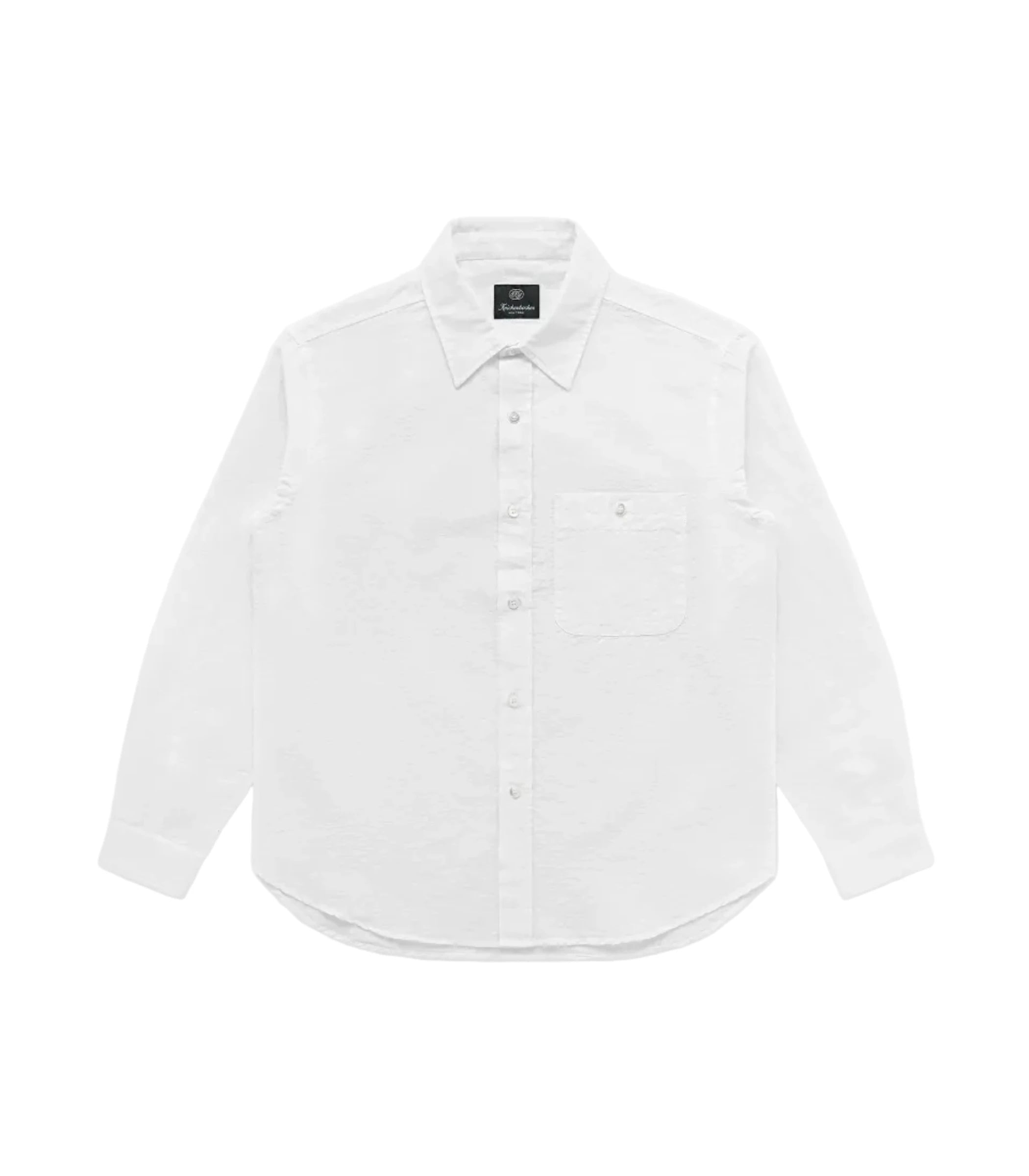 Jones Cotton & Linen Shirt White