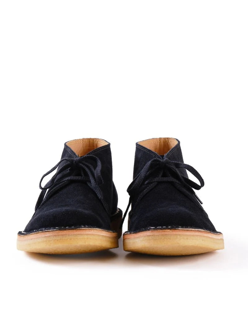 LK-019 Military Desert Boot Japanese Suede Black