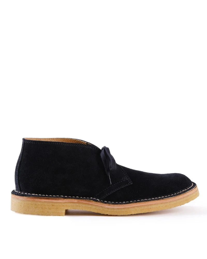 LK-019 Military Desert Boot Japanese Suede Black