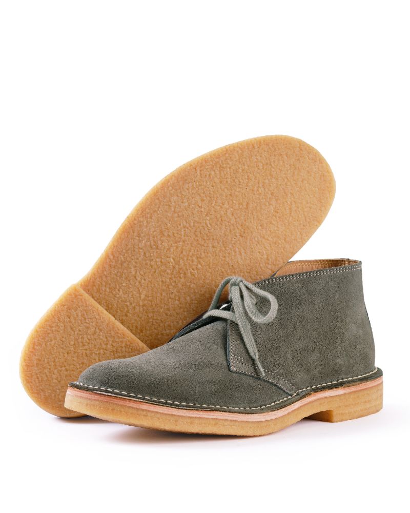 LK-019 Military Desert Boot Japanese Suede Gray
