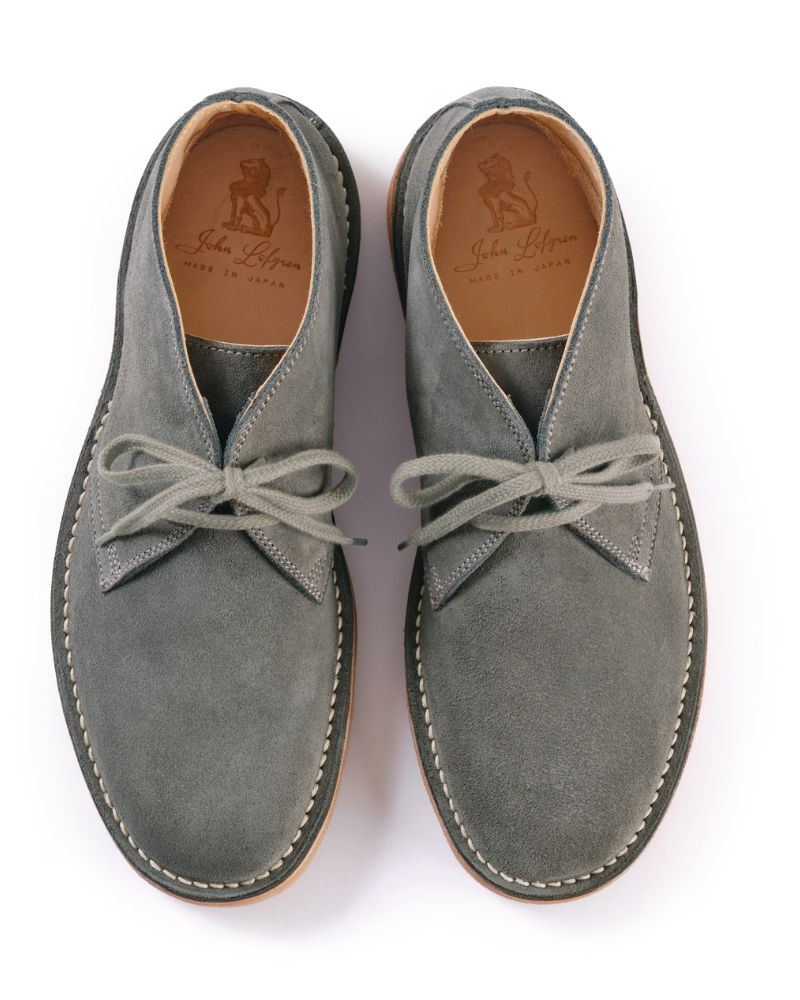 LK-019 Military Desert Boot Japanese Suede Gray