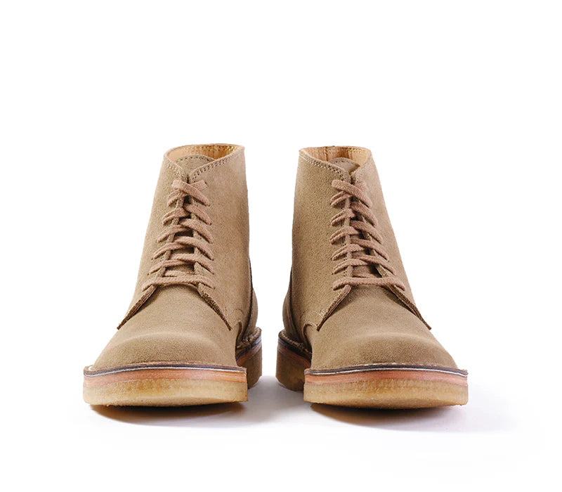 PRE-SALE LK-044 Sahara Boots Japanese Suede Boots Khaki