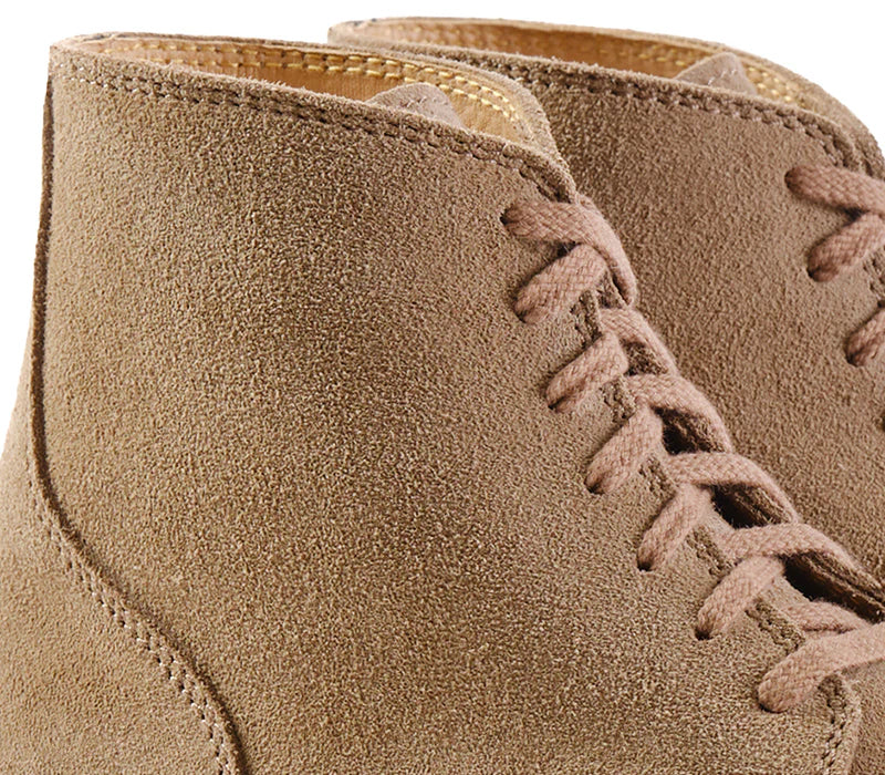 PRE-SALE LK-044 Sahara Boots Japanese Suede Boots Khaki