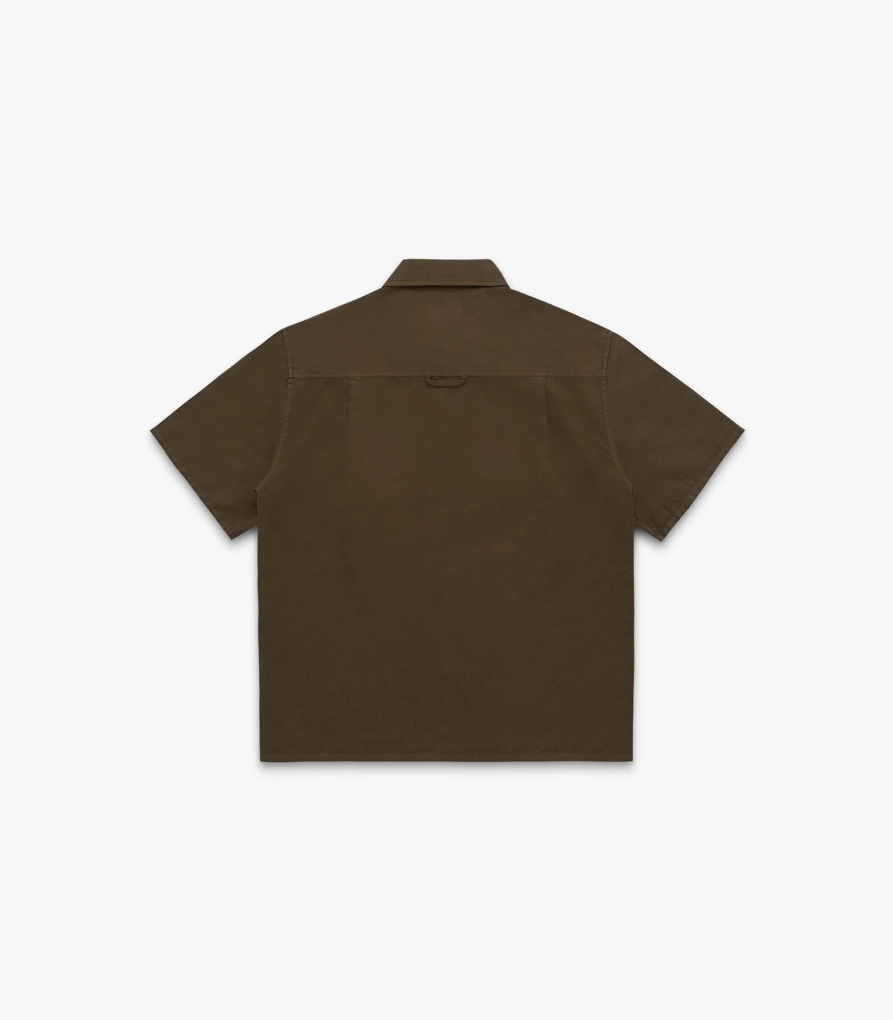 Mar Cotton & Linen Short Sleeve Shirt Mocha