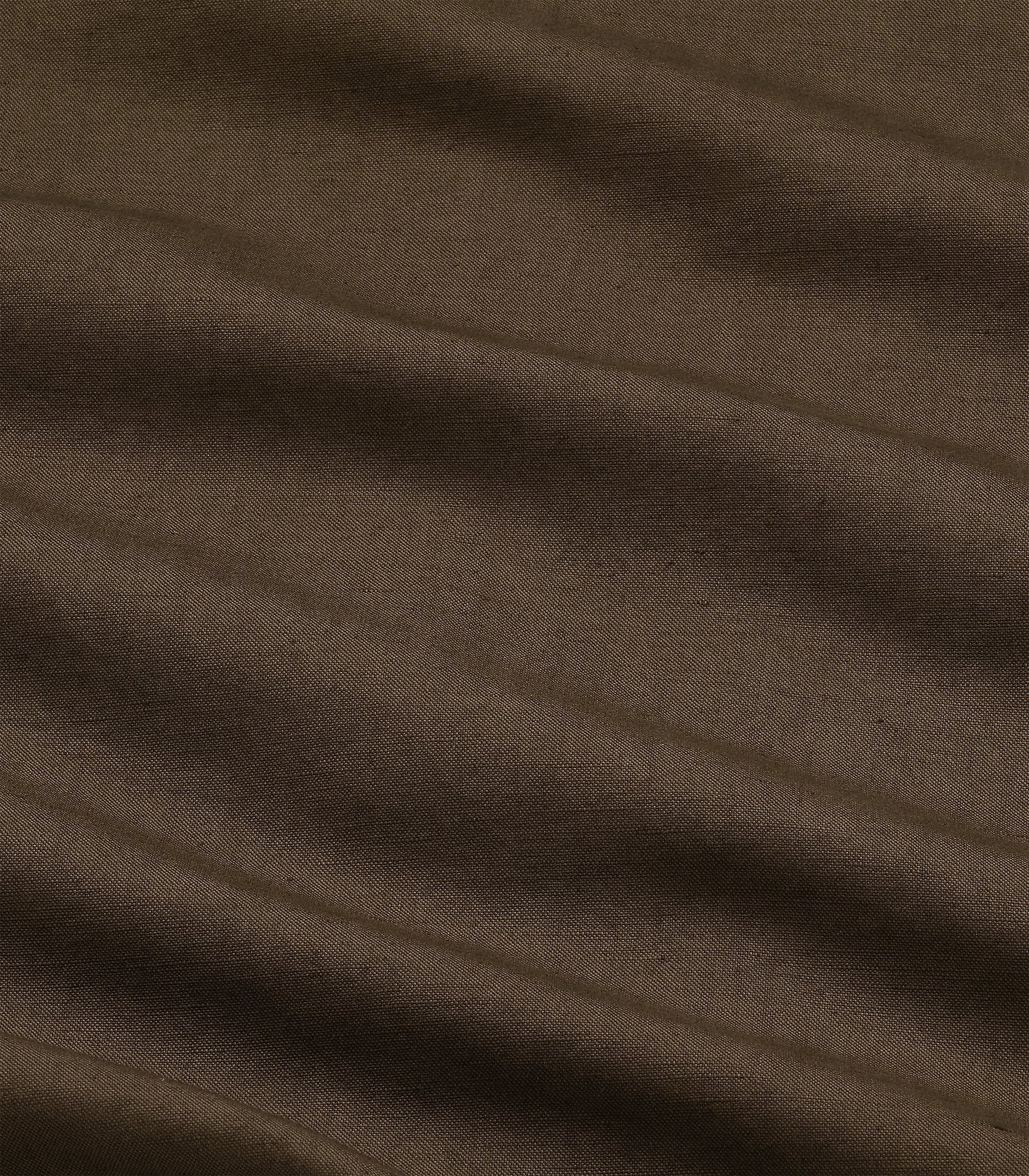 Mar Cotton & Linen Short Sleeve Shirt Mocha