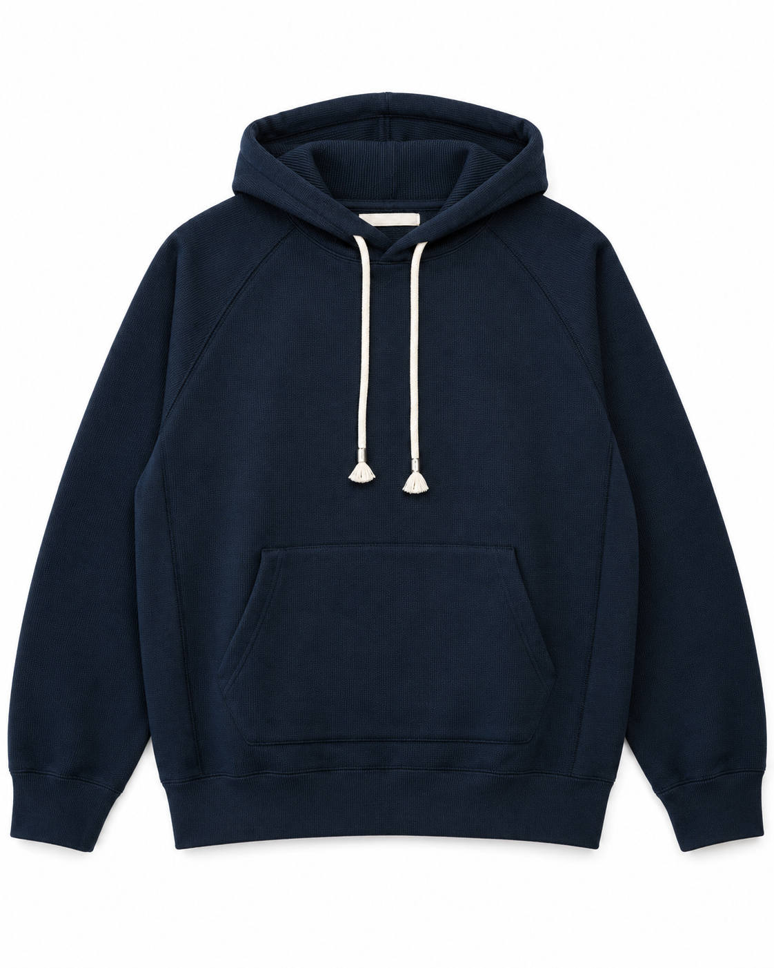 Pullover Hoodie Double Heavyweight French Terry Navy