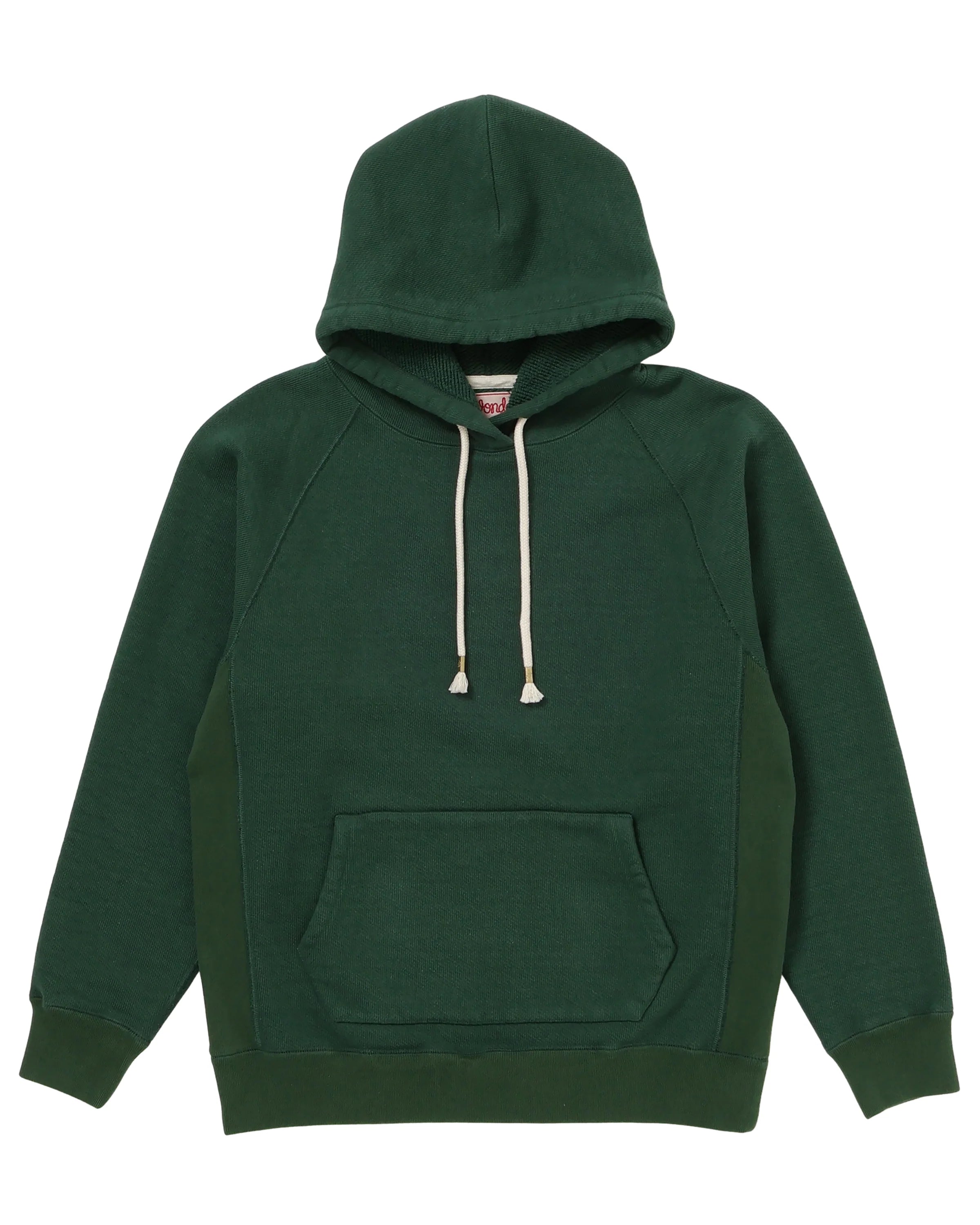 Pullover Hoodie Double Heavyweight French Terry Racing Green