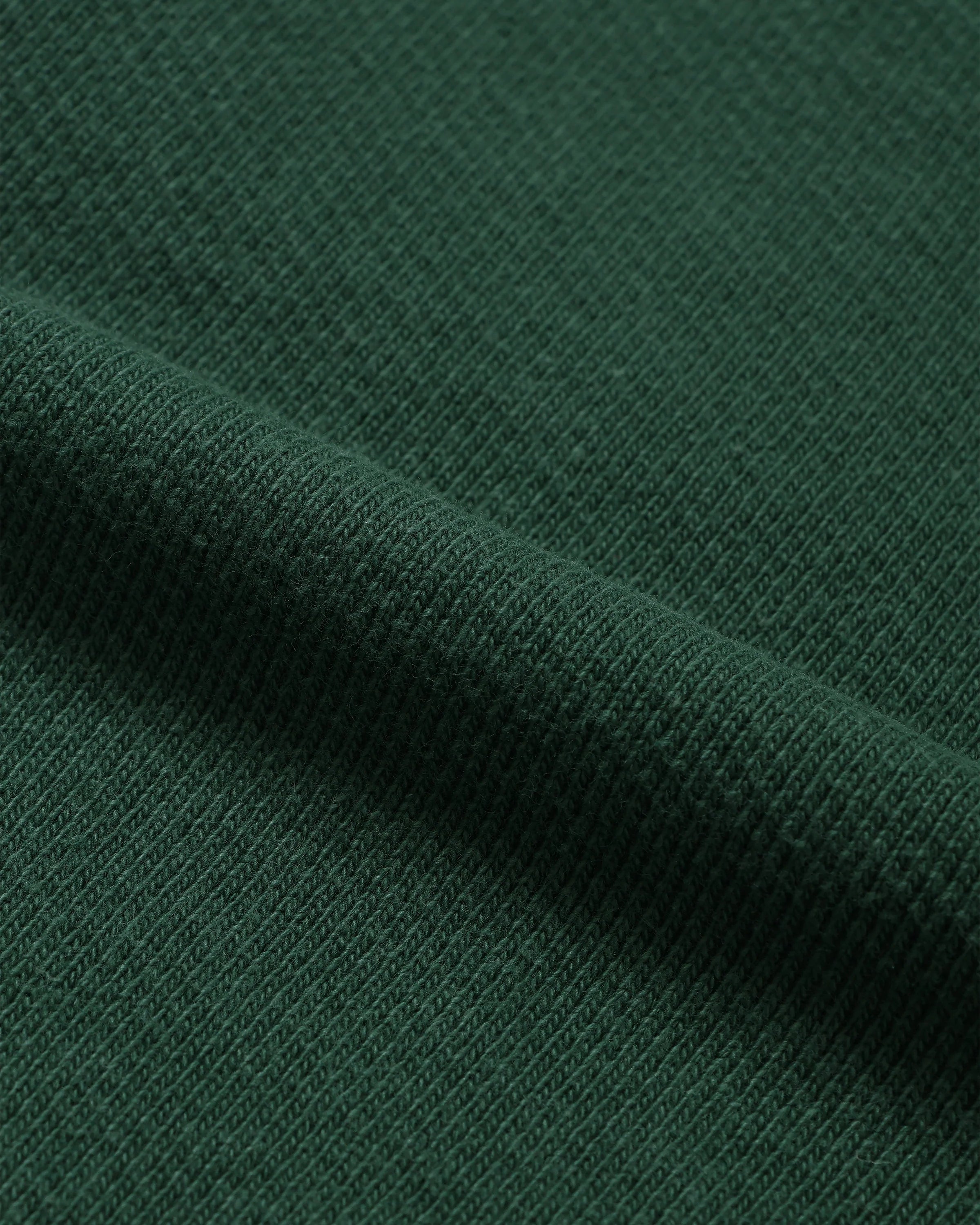 Pullover Hoodie Double Heavyweight French Terry Racing Green