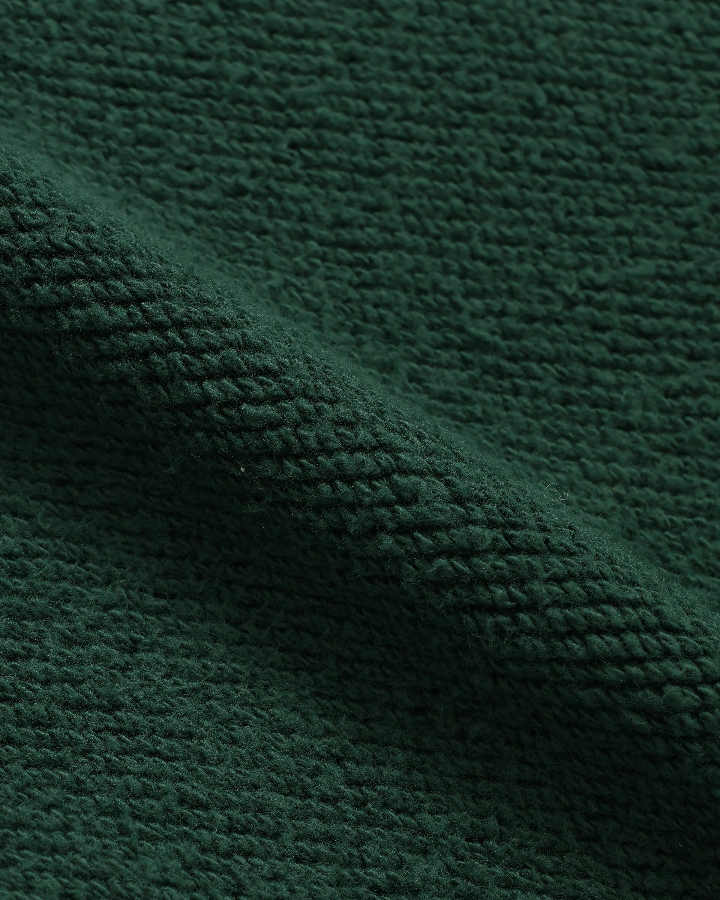 Pullover Hoodie Double Heavyweight French Terry Racing Green