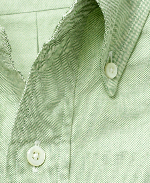 Vintage Ivy Button-Down Oxford Shirt Green