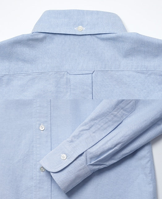 Vintage Ivy Button-Down Oxford Shirt Blue