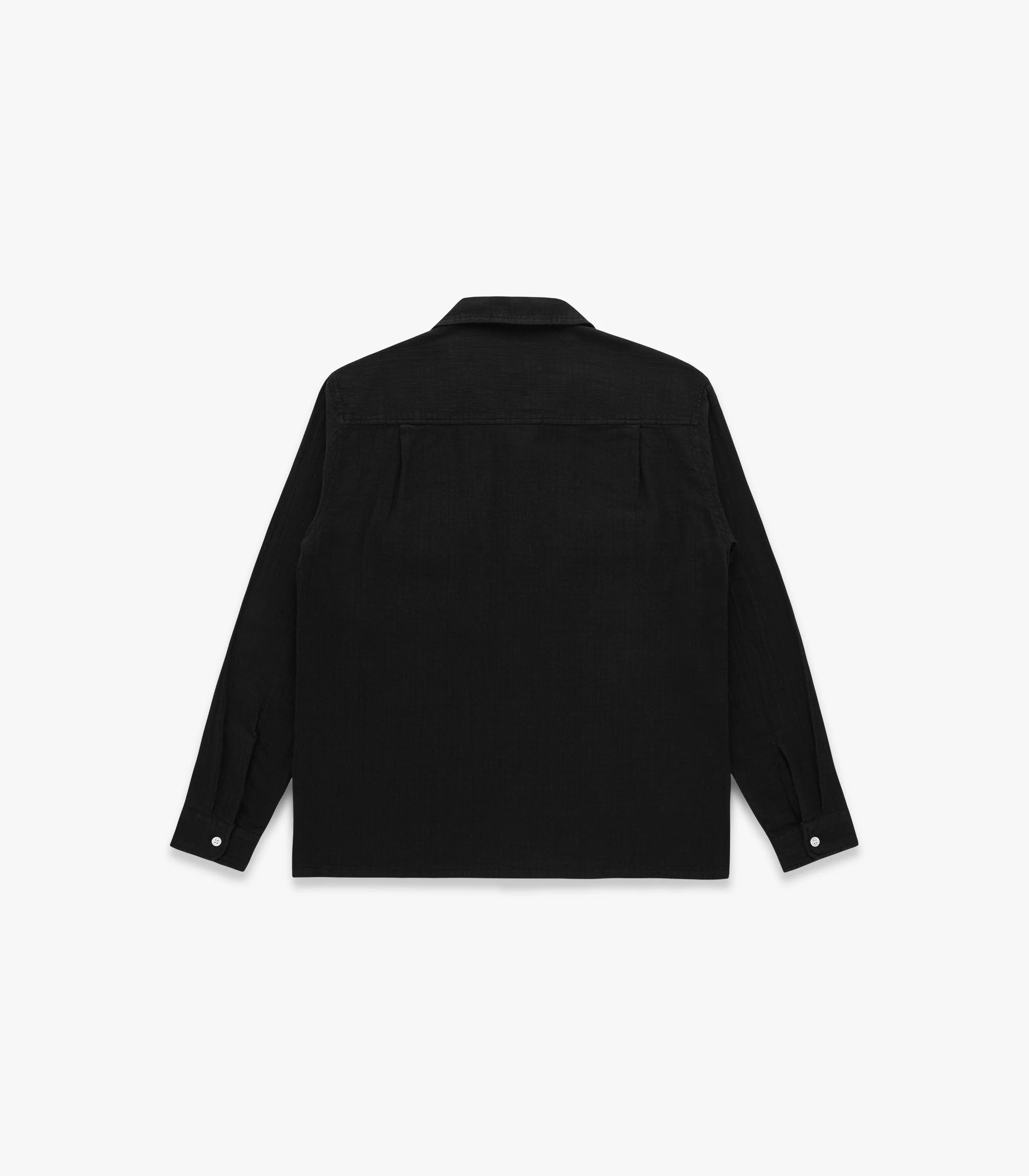 Penny Loom Cotton Shirt Black