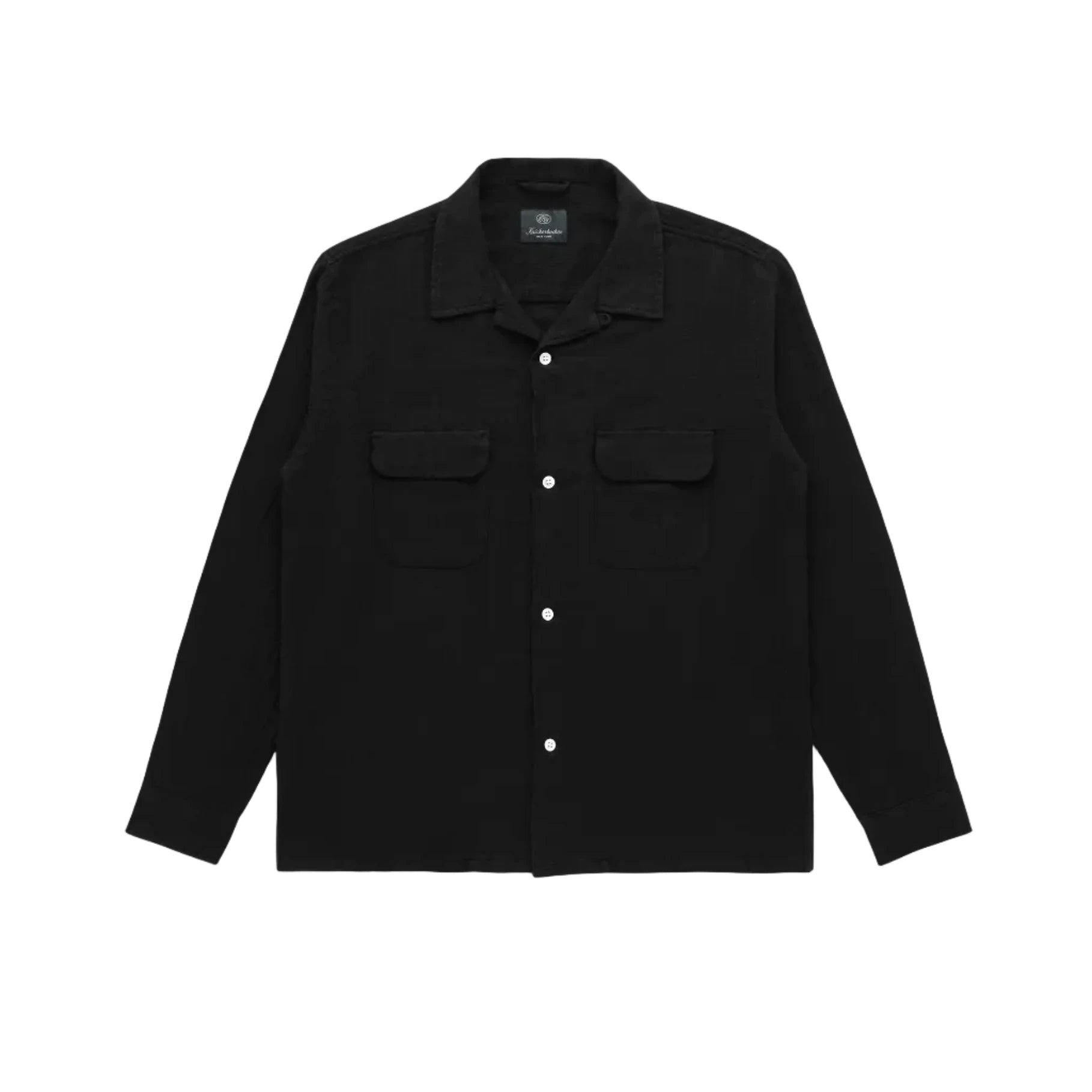 Penny Loom Cotton Shirt Black