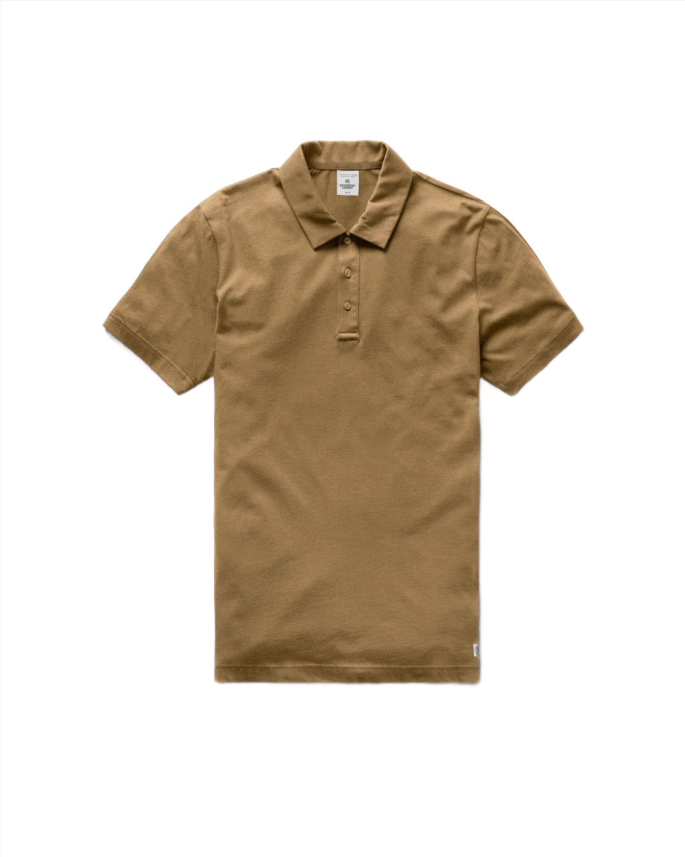 Lightweight Jersey Polo Clay