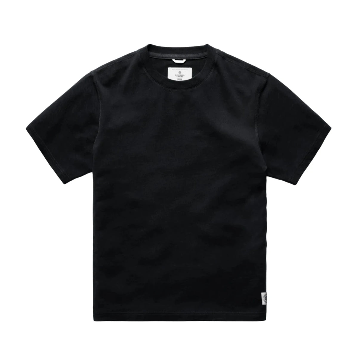 RC-1474 Midweight Jersey Standard T-Shirt Black — Brooklyn Clothing image.