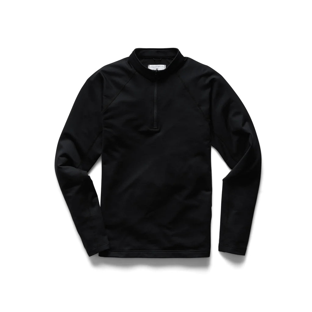 Polartec Power Stretch Pro Half Zip Black — Brooklyn Clothing