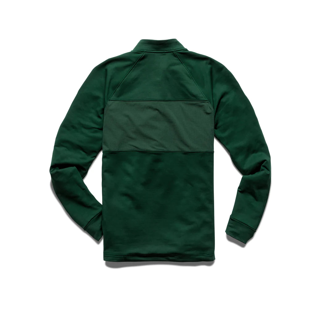 Polartec Power Stretch Pro Full Zip British Racing Green — Brooklyn Clothing