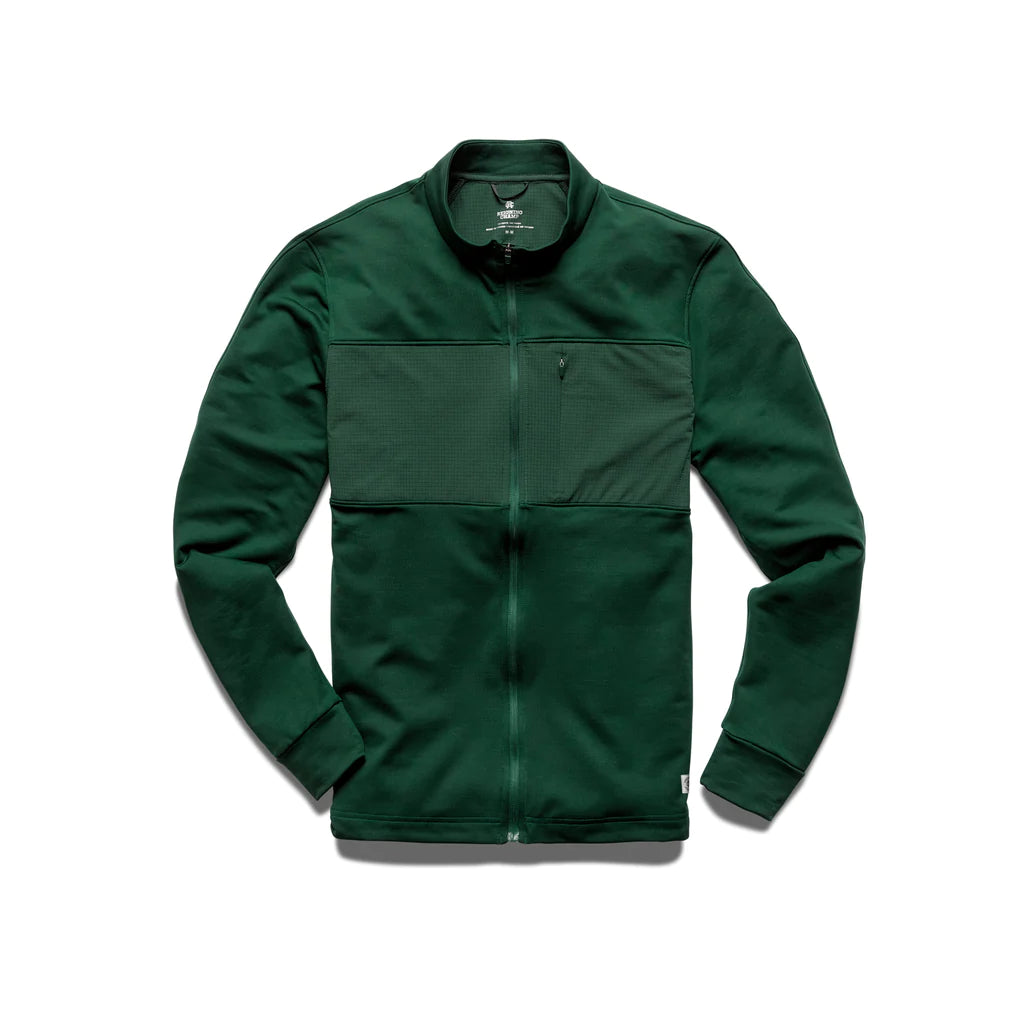 Polartec Power Stretch Pro Full Zip British Racing Green