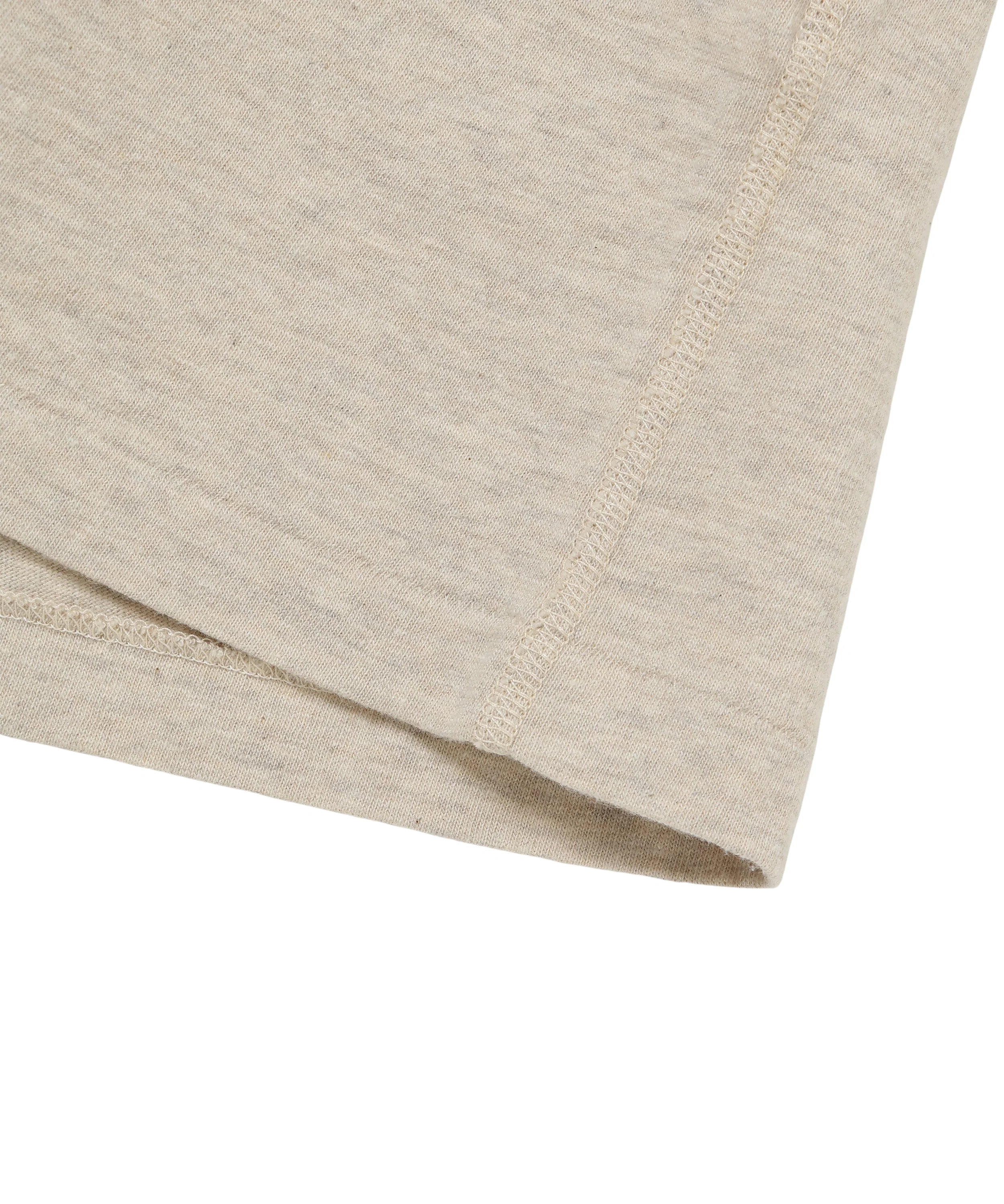 Recycled Cotton Foxfibre® Ringer T - Stone