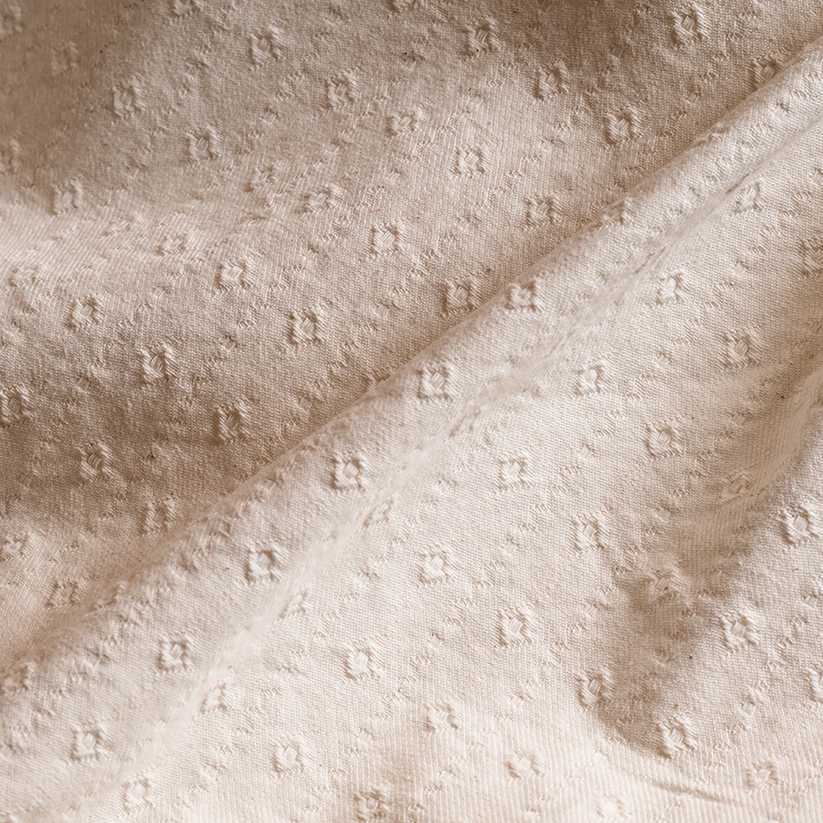 S1006 Stand-up Collar Shirt - Natural