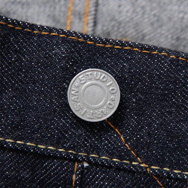 SD-100S 15oz Tapered Selvedge Denim Rinsed Indigo