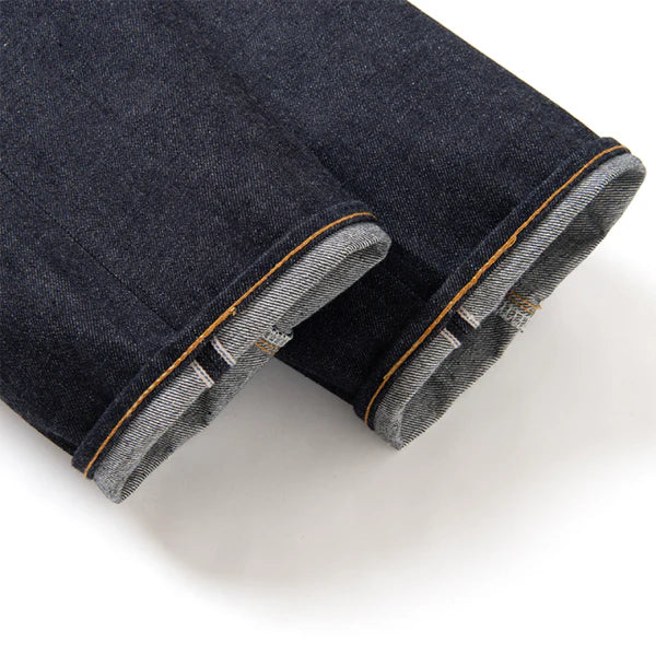 SD-100S 15oz Tapered Selvedge Denim Rinsed Indigo