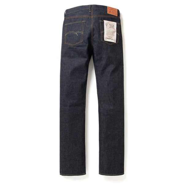 SD-100S 15oz Tapered Selvedge Denim Rinsed Indigo