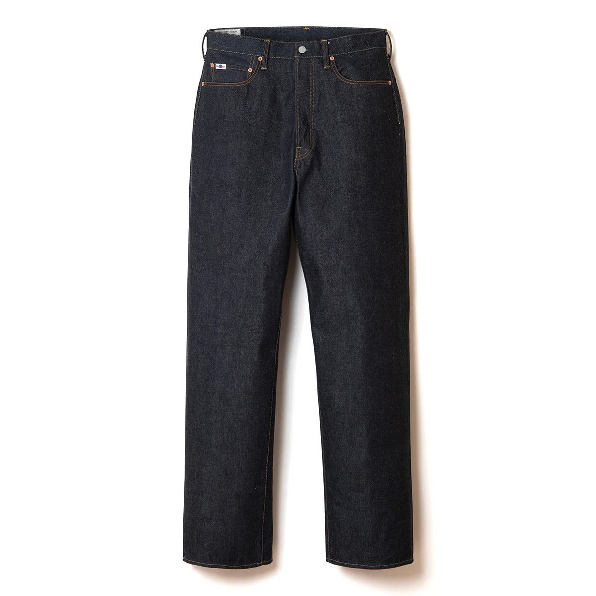SD-104W 15oz Relaxed Wide Straight Jeans One Wash