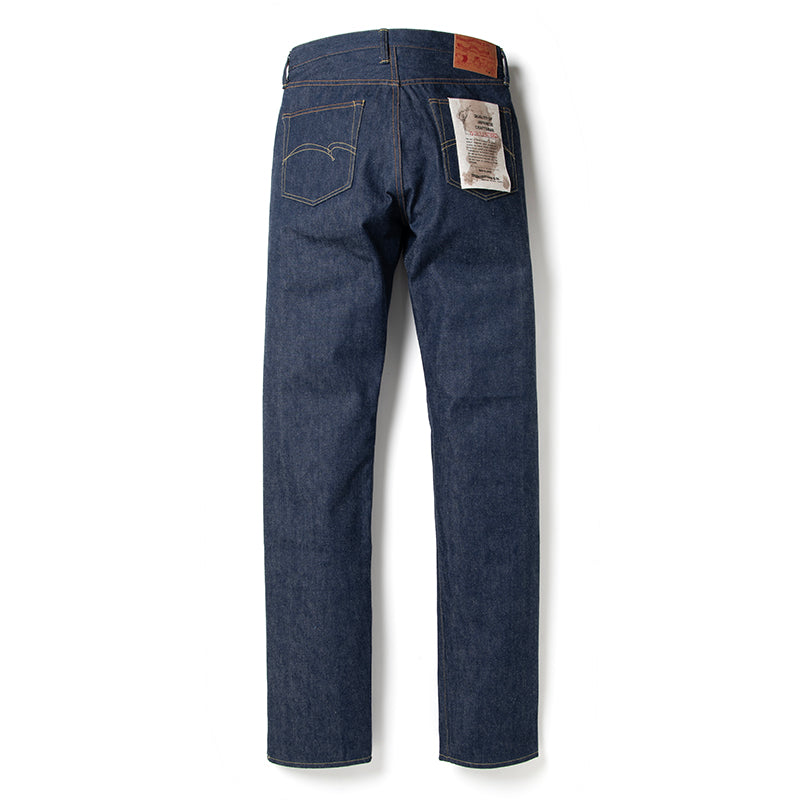 SD-800S Natural Indigo Tapered Selvedge Denim One Wash