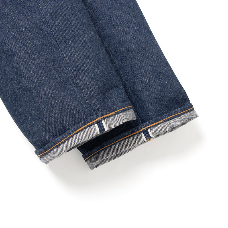 SD-800S Natural Indigo Tapered Selvedge Denim One Wash