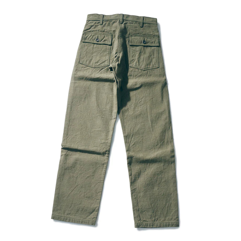 SJ52BP 15oz Heavy Baker Pant Olive