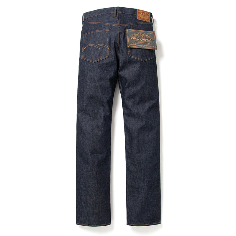 SP-085 45th Anniversary "Ishikawadai" Regular Straight Selvedge Denim One Wash