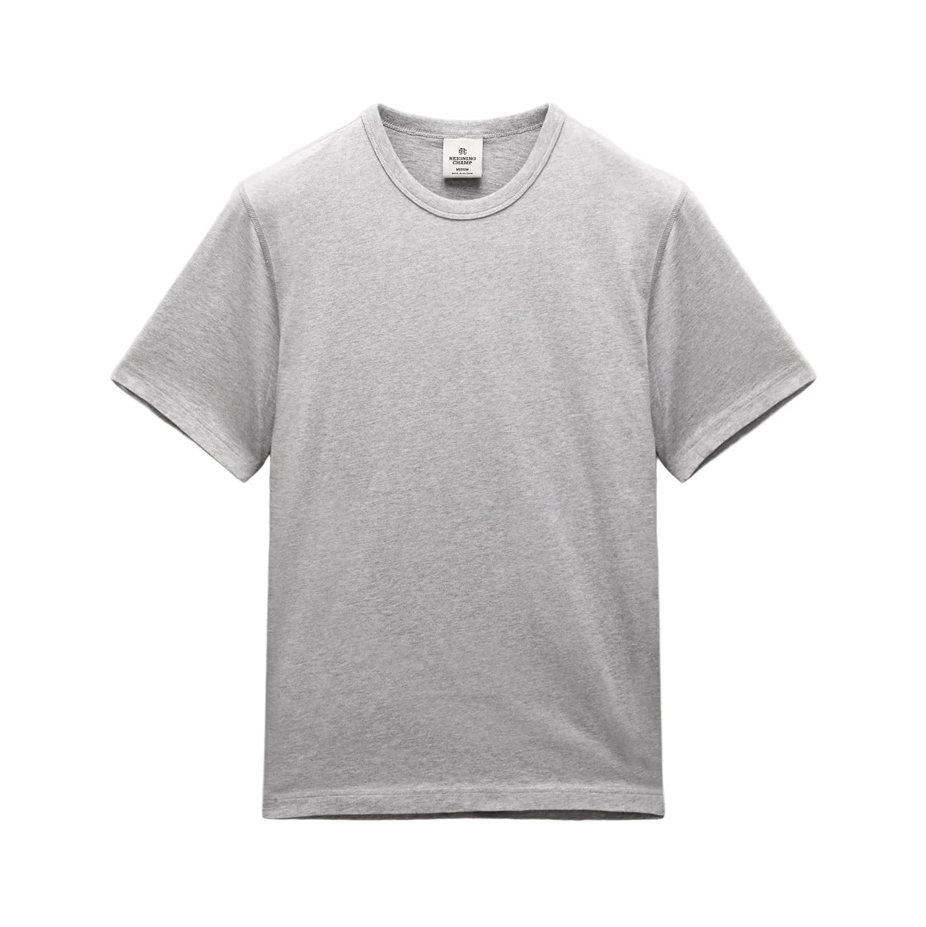 Gray t-shirt on a light gray background