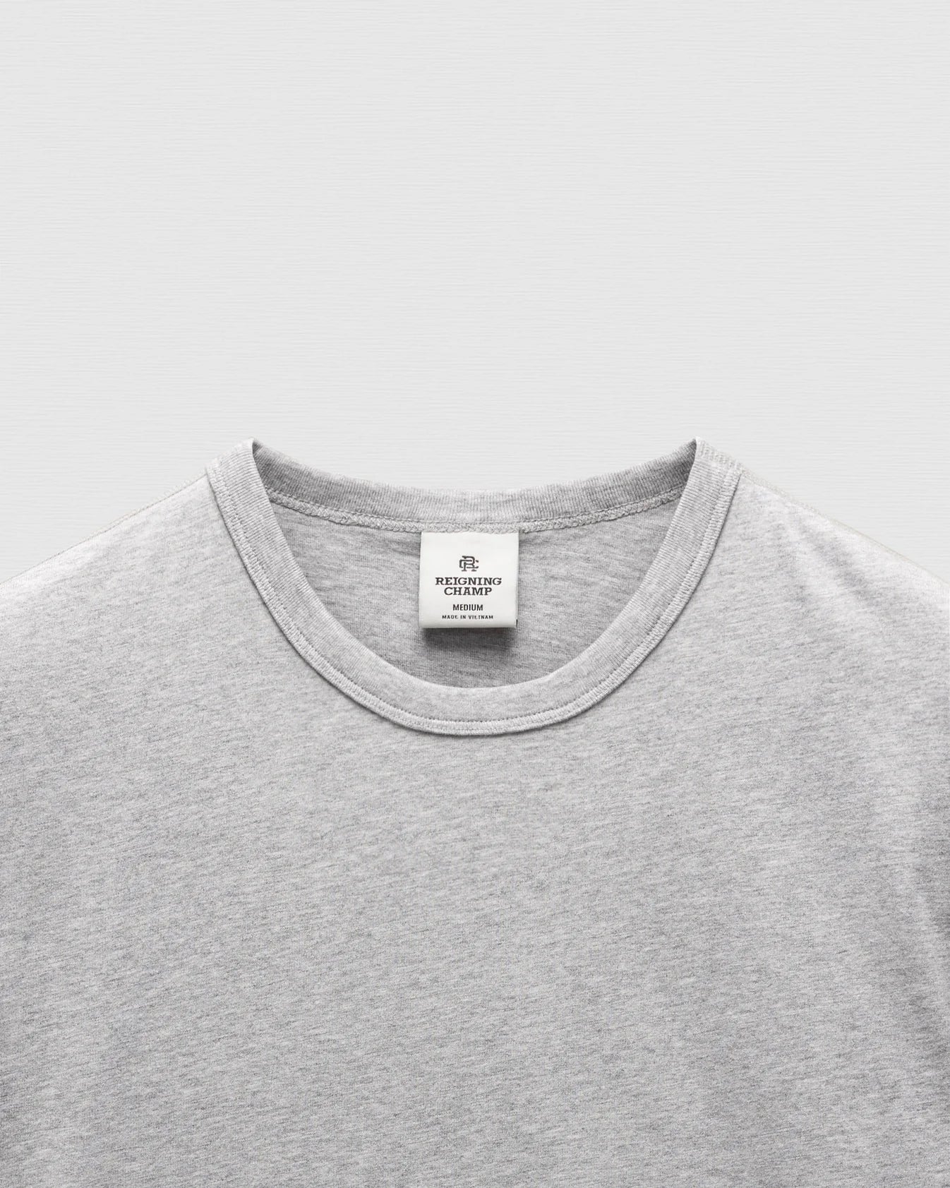 Lightweight Jersey Standard T-Shirt Heather Grey