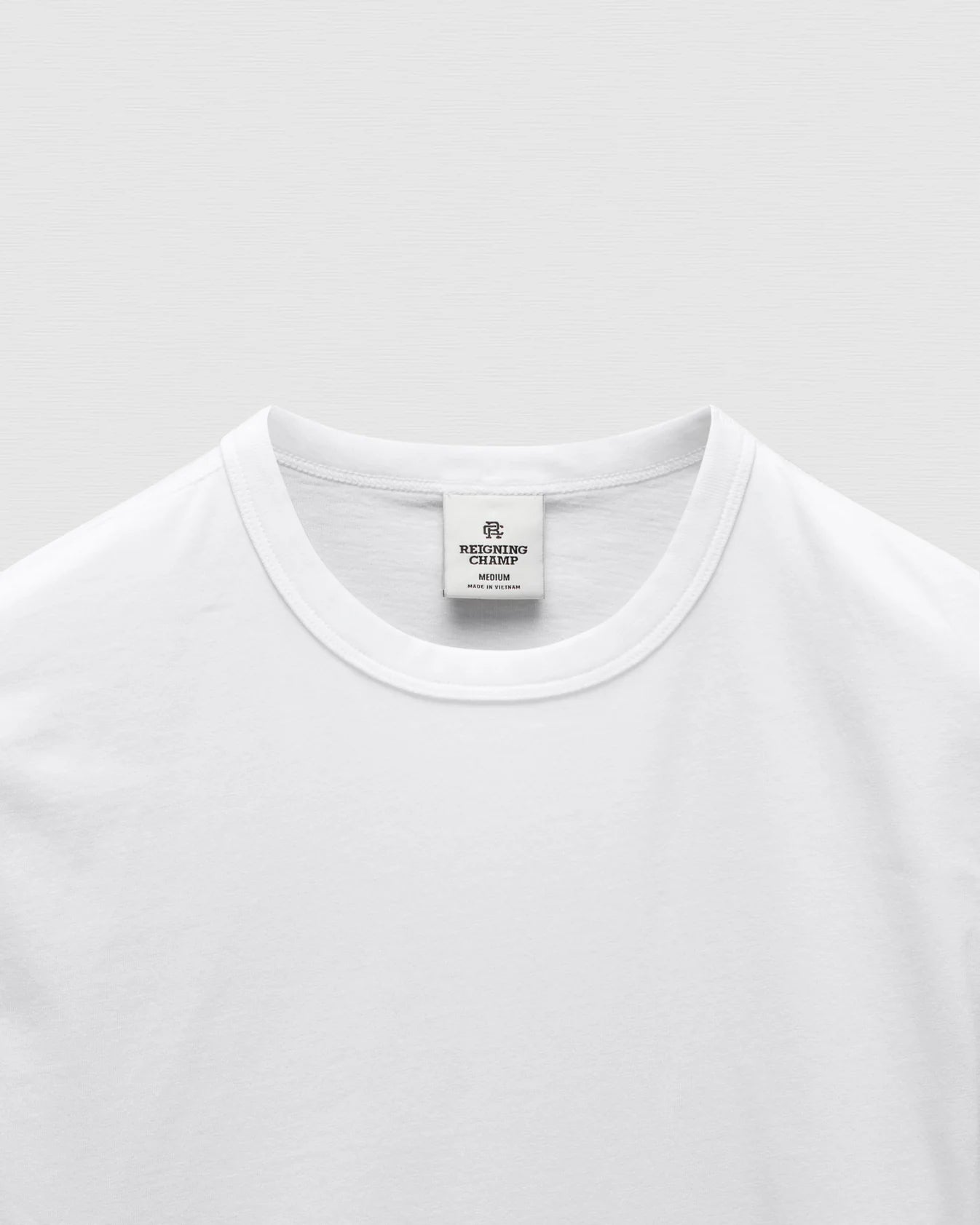 Lightweight Jersey Slim T-Shirt White